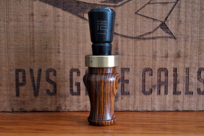 N0.1 - Cocobolo and Blackwood Duck Call - OIL FINISH